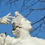 Statue of Apollo by Johann Baptist Hagenauer in Schönbrunn Palace Park, Germany