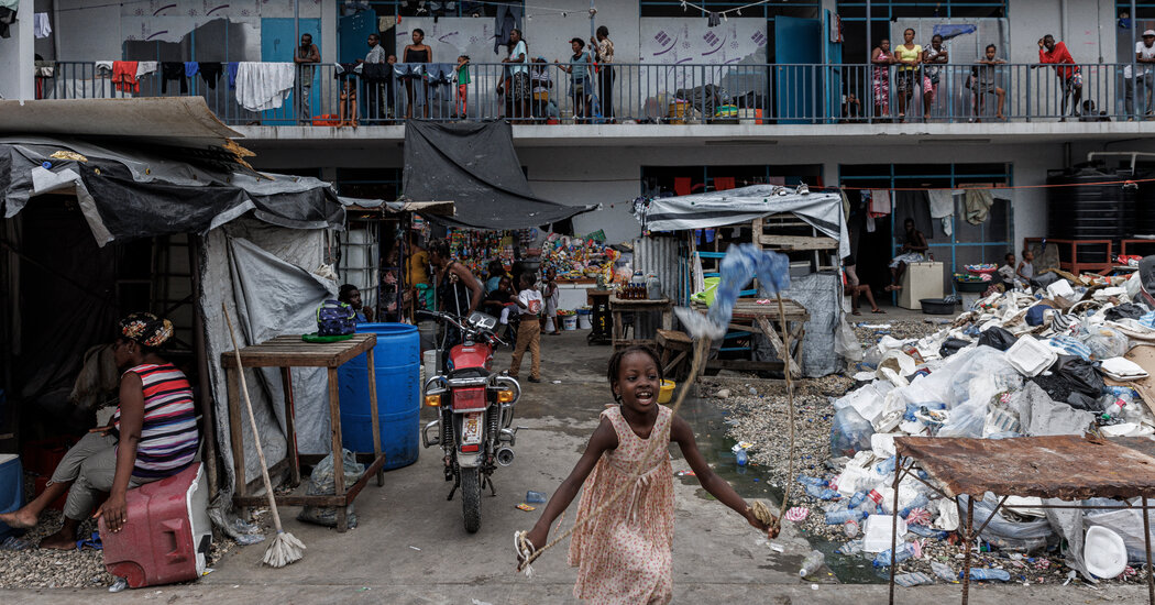 Gunfire and Bandits Make School an Impossible Dream for Haitian Children