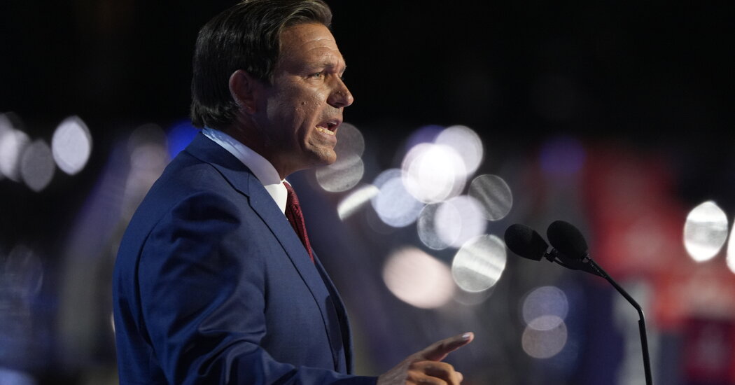 Republican Lawmakers in Florida Rebel Against DeSantis in Rare Power Move