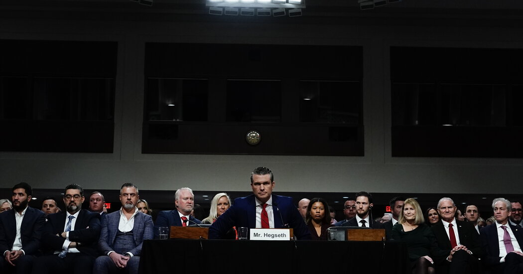 Takeaways From Pete Hegseth’s Confirmation Hearing