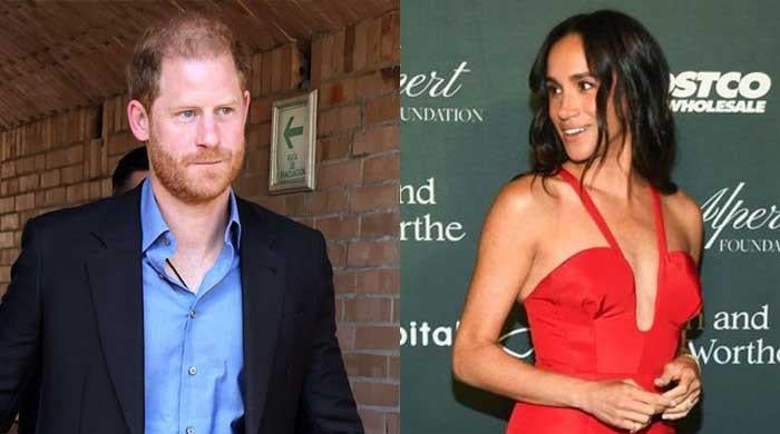 Prince Harry depicted ‘like a child’ in picture with ‘dominant’ Meghan